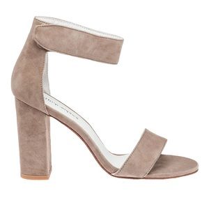 Jeffrey Campbell | Lindsay taupe suede sandal 8